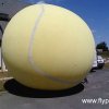Ballon en forme de balle de tennis