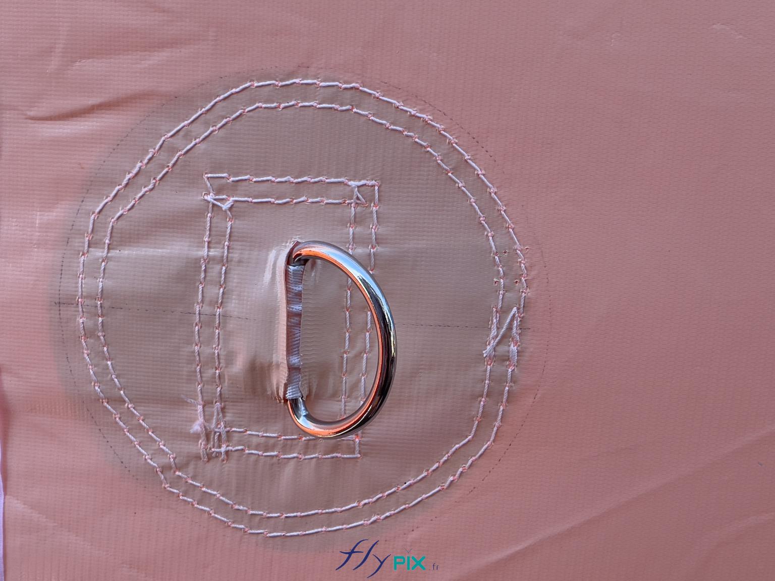 FLYPIX anneau metallique fixation cordes haubanage marine pro lancelin 1