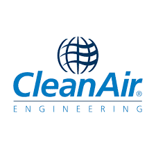 Logo de la société CleanAir Engineering Europe, à La Penne sur Huveaune, proche de Marseille, département des Bouches-du-Rhône, en région Provence-Alpes-Côte d'Azur, canton d'Aubagne-Ouest, un ballon sur mat imprimé