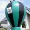 Ballon publicitaire montgolfiere pvc